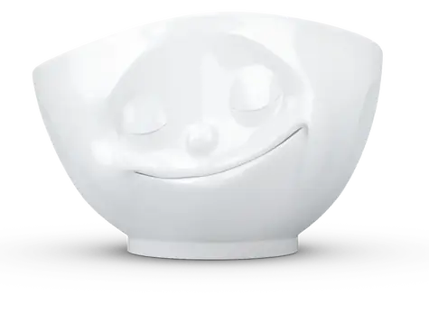 Fiftyeight Miska Glücklich biela / Miska / 500 ml