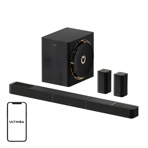 Ultimea Skywave X60 / Soundbar / 7.1.4 / Dolby Atmos / Bluetooth 5.4 / HDMI eARC / bezdrôtový subwoofer