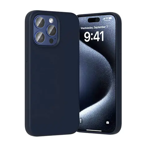 Vention KUFL0-30 modrá / Silikónový kryt / iPhone 15 Pro / MagSafe