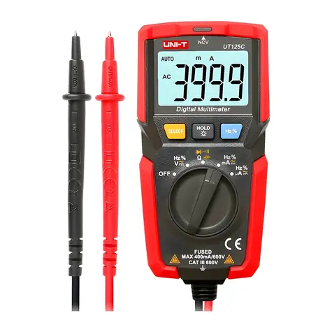 UNI-T UT120C / Multimeter / 600 V AC / DC / CAT III 600 V / NCV