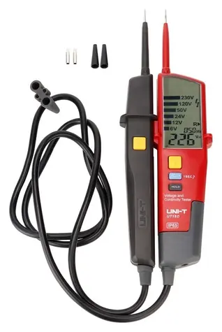 UNI-T UT18D / Skúšačka napätia a spojitosti / AC/ DC 6-690 V / test RCD / IP65 / CAT IV 600V