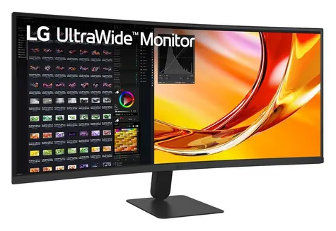 34" LG 34U601B-B čierna / Monitor / VA / UWQHD / 120Hz / FreeSync / HDR10