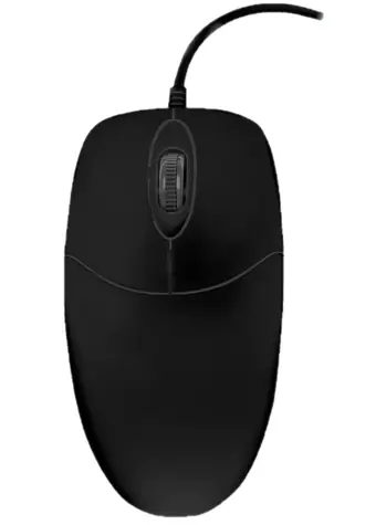 Contour Active Key AK-PMJ1 čierna / Umývateľná myš / IP68 / USB-A / 1000 DPI / kábel 1,8 m