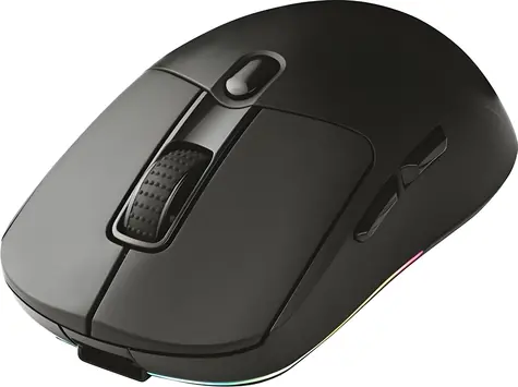 Tracer GameZone THOR čierna / Herná optická myš / 10000 DPI / 2,4 GHz + Bluetooth / RGB podsvietenie / 7 hr. + koliesko