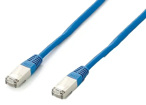Equip Cat6a S/FTP modrá / Patch kábel / RJ-45 / 3 m / PoE+ / LSZH