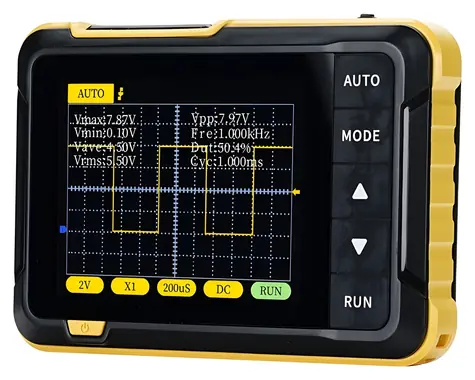 FNIRSI DSO152 / Osciloskop / 2,5 MS/s / 200 kHz / ±400 V / 2,8"