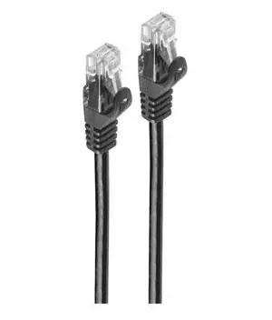 Shiverpeaks Cat7 5m čierna / Patch kábel / U/UTP / RJ-45 / 600 MHz