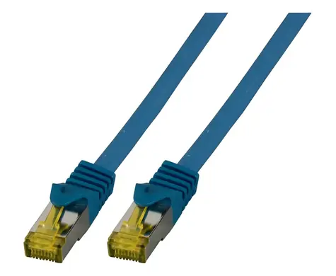 EFB modrá / Patch kábel / Cat6a S/FTP / 3 m / RJ-45 / LSZH