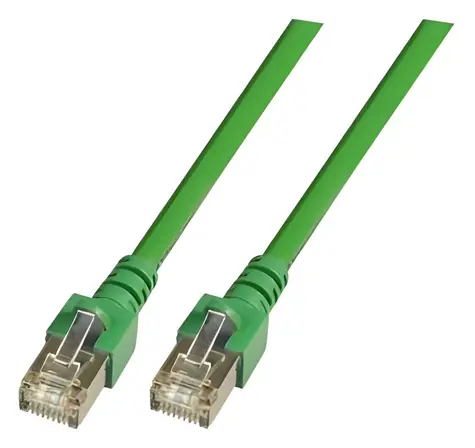 EFB Cat5e SF/UTP zelená / Patch kábel / 15 m / RJ-45 / PVC / CCA
