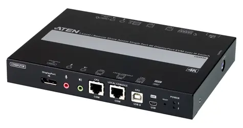 Aten CN9950 / IP KVM prepínač / DisplayPort 4K / 2x LAN / USB