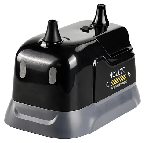 Flextail Evo čierna / Balónová pumpa / 600 W / tlak 14,4 kPa / 2 trysky
