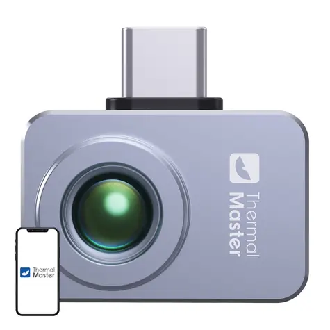 THERMAL MASTER P2 Pre USB-C / Termokamera / -20 až 600 ° C / 256 × 192 px / 15x zoom / pre Android