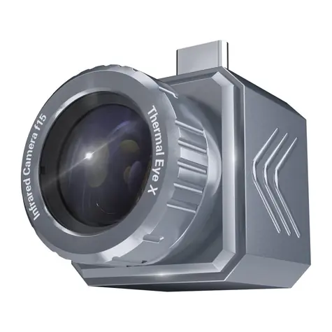 Thermal Master X3 / Termokamera / 384 x 288 px / 60 Hz / zoom 15x / diaľkomer 600 m