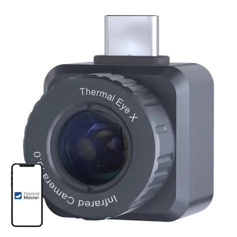 THERMAL MASTER X2 USB-C / Termokamera / 256 × 192 px / 15x zoom / 50 Hz / pre Android