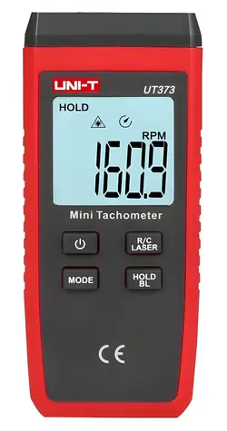 UNI-T UT373 / Bezkontaktný otáčkomer / 10-99999 ot/min / Max/Min / Data Hold