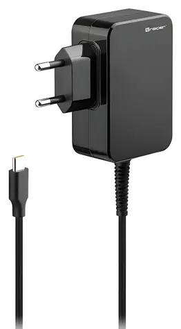 Tracer Prime 65W USB-C / Napájací adaptér / 65W / USB-C / Power Delivery / 178 cm kábel