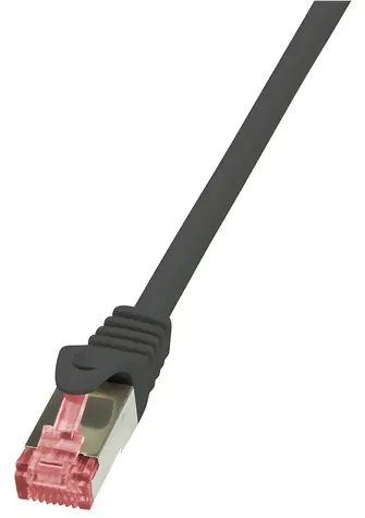 LogiLink CAT6 S/FTP čierna / Patch kábel / RJ-45 / 5 m / LSZH
