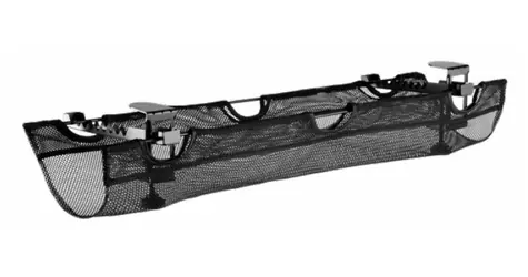 Icy Box IB-EWA102-CM čierna / Káblový žľab pod stôl / kovový / 335x115x80 mm / nosnosť 5 kg