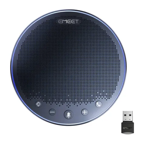 EMEET OfficeCore M3 / Konferenčný reproduktor / 4 mikrofóny / Bluetooth 5.0 / USB-C / batéria 5200mAh