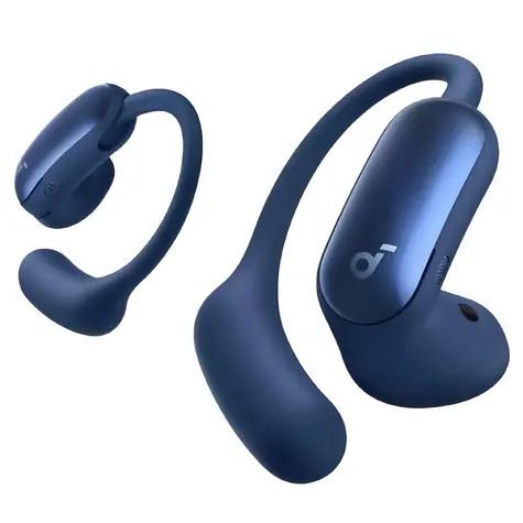 Anker Soundcore AeroFit 2 Pre modré / Bezdrôtové slúchadlá / open-ear + ANC / BT 6.1 / LDAC / IP55