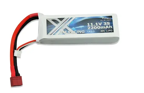 AMEWI RC akumulátor LiPo 3S 2200mAh 40C DEANS / Akumulátor / 11,1 V / Softcase