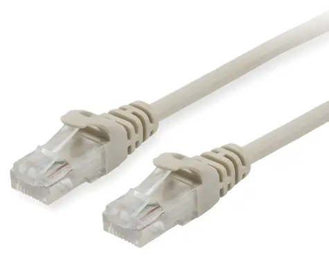 Equip Patch kábel U/UTP Cat6 béžová / Sieťový kábel / RJ-45 / 0,5 m / CCA vodič / pozlátené konektory