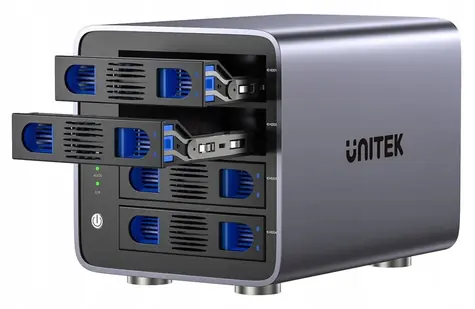 Unitek RAID box pre 4 disky / Externý box pre HDD / RAID 0/1/5/10, JBOD