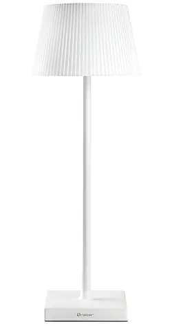 Tracer Pluto biela / Stolová lampa / USB-C / IP44 / 1800mAh