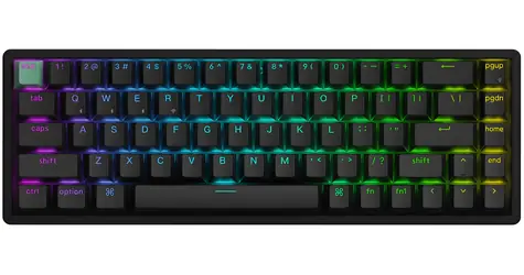 Keychron K6H Nebula čierna / Klávesnica / 68 kláves / Hall Effect / Gateron Magnetic / BT / USB