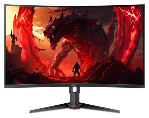 31.5" Acer XZ323QUZ1BMIIPRX čierna / Monitor / VA / QHD / 280Hz / HDR10
