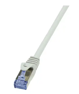 LogiLink CAT6A šedá / Patch kábel / S/FTP / RJ-45 / 50 m