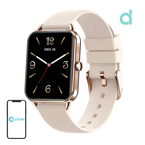 COLMi P20 zlatá / Chytré hodinky / 1.65 "AMOLED / BT 5.2 / IP68