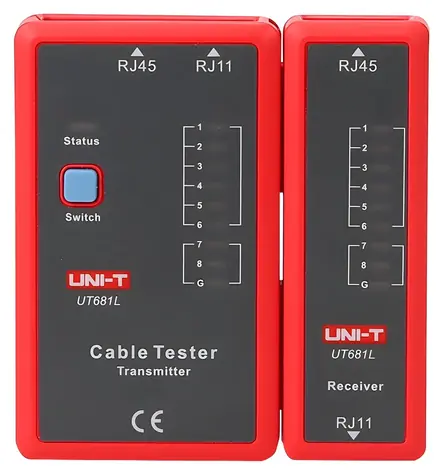 UNI-T UT681L / Tester sieťových káblov / RJ45 / RJ11
