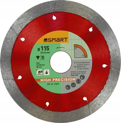 SMART SM-10-115HP / Diamantový kotúč / 115 mm / High Precision