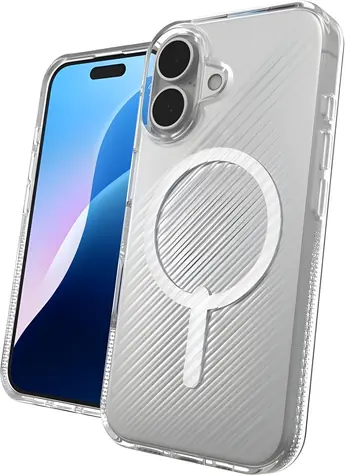 ZAGG Luxe Snap priehľadná / Kryt / Apple iPhone 16 PLUS / MagSafe