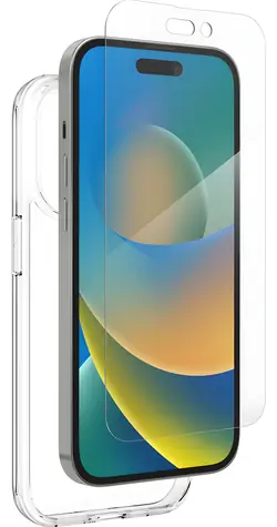 ZAGG Defence Bundle priehľadná / Kryt a ochranné sklo / iPhone 14 Pro / polykarbonát