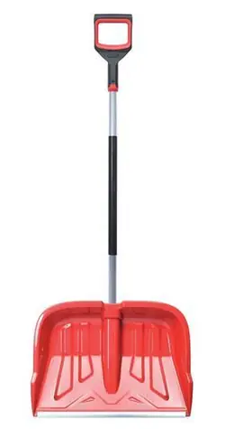 Prosperplast Hrablo na sneh SNOWER 55 ALUTUBE červená / 55 cm / Hliníková rukoväť