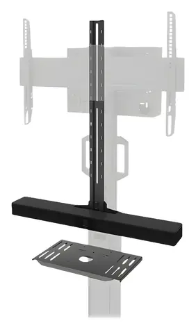 Neomounts AV1-825BL čierna / Videobar & Multimedia Kit / kompatibilný s FL50S-825BL1 / nosnosť 9 kg / záruka 5 rokov