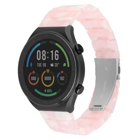 FIXED Resin Strap Candy Pink / Remienok / 18 mm / pre smartwatch / živice / Quick Release