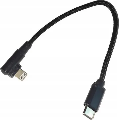 Gembird CC-USB2-CMLML-0.2M USB-C - Lightning čierna / Kábel / 0.25 m