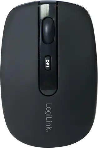 LogiLink 3D ID0078A čierna / Myš / Bluetooth / 3 tlačidlá / 2x AAA
