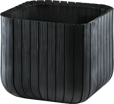 Keter Cube Planter S antracitová / Kvetináč / 29,5 x 29,5 x 29,5 cm