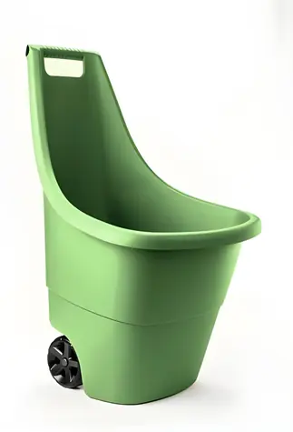 Keter Easy Go Breeze zelená / Záhradný vozík / 50 l