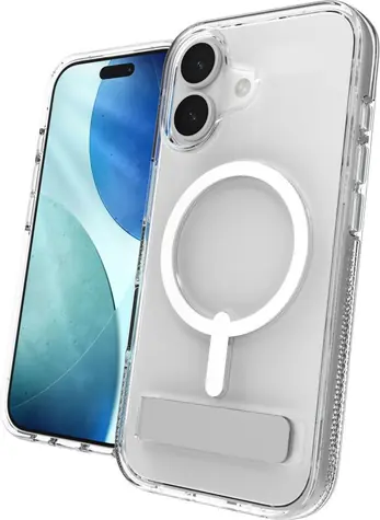 ZAGG Crystal Palace Snap KS pre Apple iPhone 17 priehľadná / Kryt na mobil / MagSafe / Grafén / Antimikrobiálne