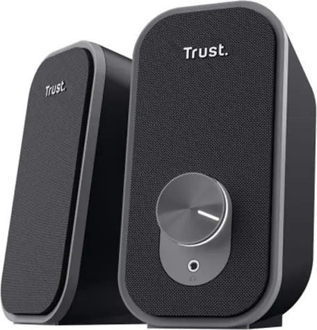 Trust Ador 2.0 čierna / Reproduktory / 2.0 / 6 W RMS / Jack 3,5 mm / USB