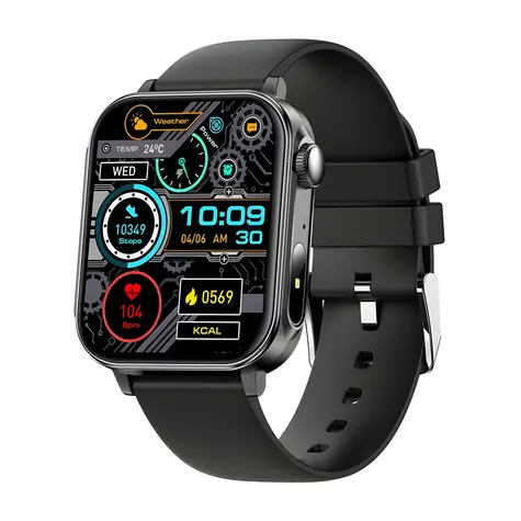 Colmi P80 čierna / Chytré hodinky / 1,83 "dotykový displej / hovory cez Bluetooth / IP67
