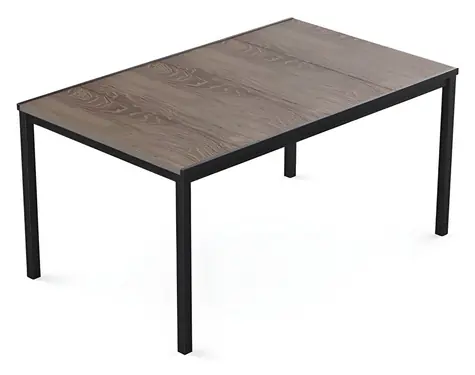 Keter Porto 160 ashwood black / Záhradný stôl / Oceľová konštrukcia