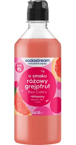SodaStream Pink Grapefruit Zero 440 ml / až 9 litrov nápoja