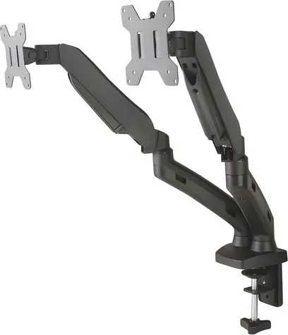 Art RAMART L-13GD / Stolný držiak pre 2 monitory / 13 "-27"