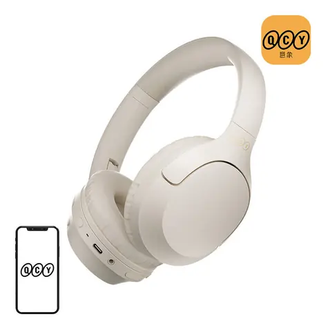 QCY H2 Pre biele / Bezdrôtové slúchadlá / do uší / Bluetooth 5.3 / ENC / výdrž až 60 h